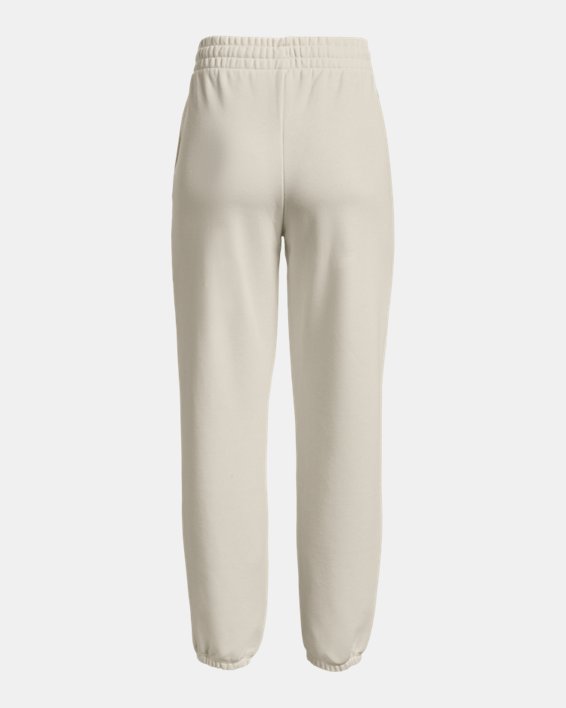 Women's Project Rock Heavyweight Terry Pants in White image number 5